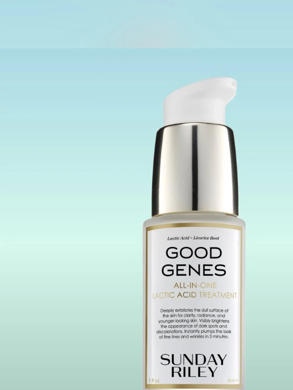 Sunday Riley Good Genes All‑in‑One Lactic Acid Treatment • NIB & Unopened